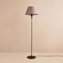 Opviq Lámpara de Pie AYD-3484 Gris y Negro